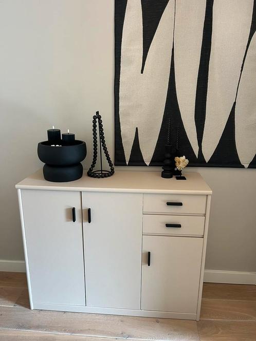 Dressoir kastje sidetable industrieel japandi, Huis en Inrichting, Kasten | Dressoirs, Gebruikt, 100 tot 150 cm, 25 tot 50 cm