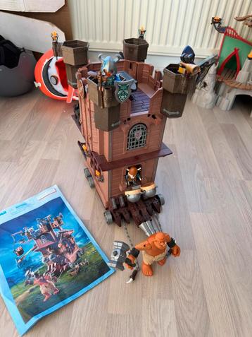 Playmobil Mobiele aanvalstoren van de dwergen – 9340 beschikbaar voor biedingen