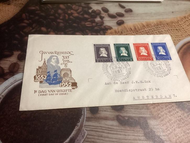 No6070 E7 gelopen Amsterdam Heb ook van Nederland, Postzegels en Munten, Postzegels | Eerstedagenveloppen, Beschreven, Nederland