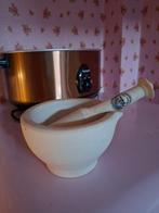 Stenen vijzel met stamper, Ophalen, Gebruikt