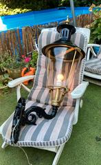 XXL buitenlamp koper messing wandlamp lantaarn Vintage, Tuin en Terras, Buitenverlichting, Ophalen, Overige materialen, Wandlamp