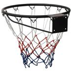 Basketbalring basketbal basketbalnet zwart GRATIS BEZORGD!, Verzenden, Nieuw, Ring, Bord of Paal