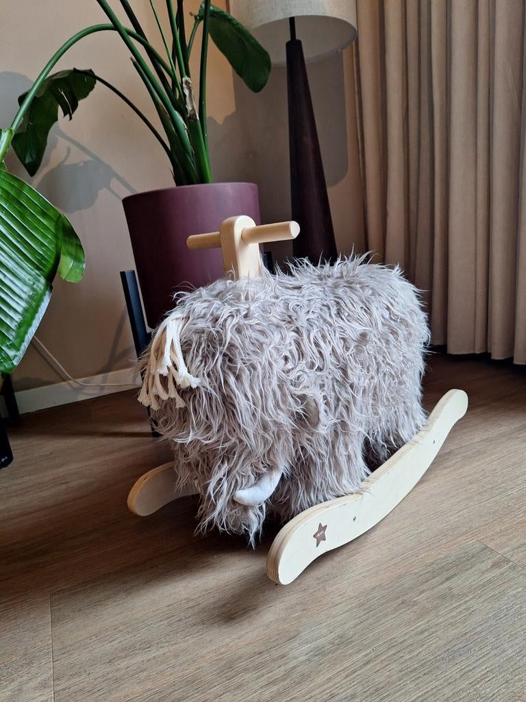 Kids Concept Mammoet Hobbelpaard, Ophalen, Zo goed als nieuw