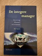 De integere manager, Ophalen of Verzenden, Alpha, Zo goed als nieuw, HBO