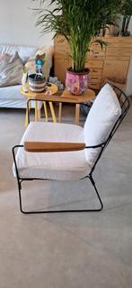 Stoel vt wonen, wit, Ophalen of Verzenden, Wit, Eén
