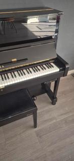 Yamaha U1F zwart hoogglans, Muziek en Instrumenten, Piano's, Ophalen, Gebruikt, Zwart, Hoogglans