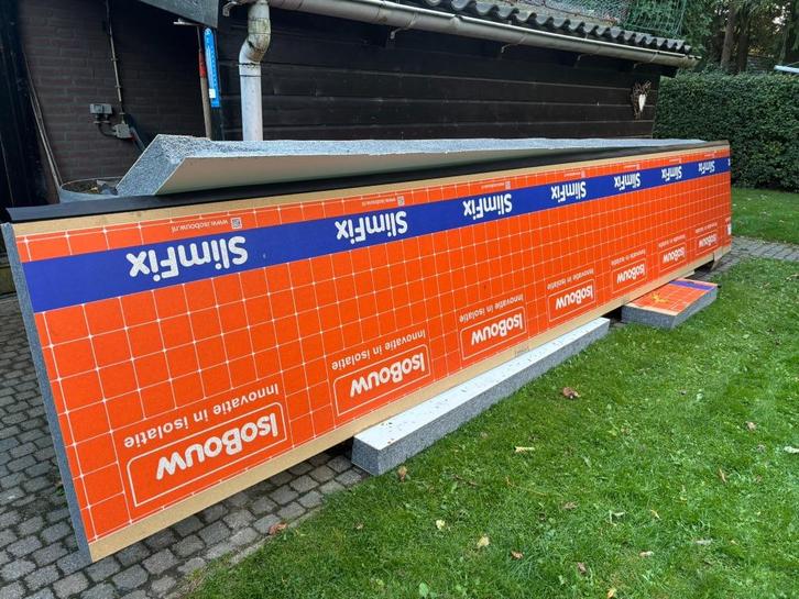 Isobouw Slimfix Spoor 4.0 dakisolatieplaat nieuw, Doe-het-zelf en Verbouw, Dakpannen en Dakbedekking, Nieuw, Dakplaat of Dakpanplaat