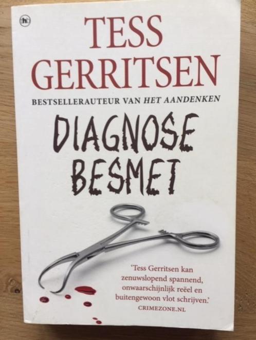 Diagnose besmet - Tess Gerritsen, Boeken, Thrillers, Zo goed als nieuw, Nederland, Ophalen of Verzenden