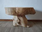 Mooie boomstam tafel / bijzettafel / salontafel, Huis en Inrichting, Tafels | Bijzettafels, Ophalen, Minder dan 45 cm, 55 tot 75 cm