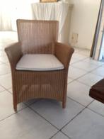 SM LLOYD LOOM stoelen 6 st. met beige kussens, Huis en Inrichting, Stoelen, Ophalen, Overige materialen, Overige kleuren, Lloyd loom