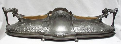 UItzonderlijke jardinière in Art Nouveau - 64 cm. breed., Antiek en Kunst, Antiek | Servies los, Ophalen of Verzenden