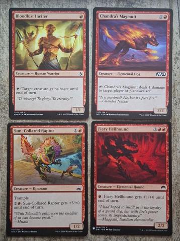 Magic the Gathering - ROOD - 5 cent per stuk beschikbaar voor biedingen