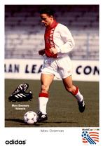 AJAX Marc Overmars - Adidas reclamekaart, Verzenden, Zo goed als nieuw, Ajax, Spelerskaart