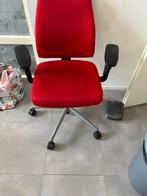 Prima bureaustoel Interstuhl van goede kwaliteit, Huis en Inrichting, Ophalen, Zo goed als nieuw, Rood, Bureaustoel