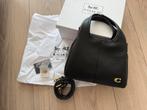 Elegante zwarte Coach handtas, Ophalen of Verzenden, Zo goed als nieuw, Zwart, Handtas