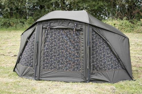 Avid carp HQ dual layer brolly system, Watersport en Boten, Hengelsport | Karpervissen, Zo goed als nieuw, Ophalen of Verzenden