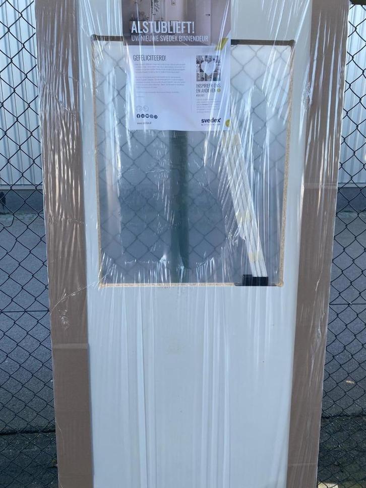 Svedex Opdekboarddeur, Doe-het-zelf en Verbouw, Deuren en Horren, Nieuw, Binnendeur, 215 cm of meer, Hout, Ophalen