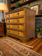 Vintage mini ladekast / houten commode, Huis en Inrichting, Kasten | Ladekasten, Ophalen, Gebruikt, 50 tot 100 cm, 3 of 4 laden