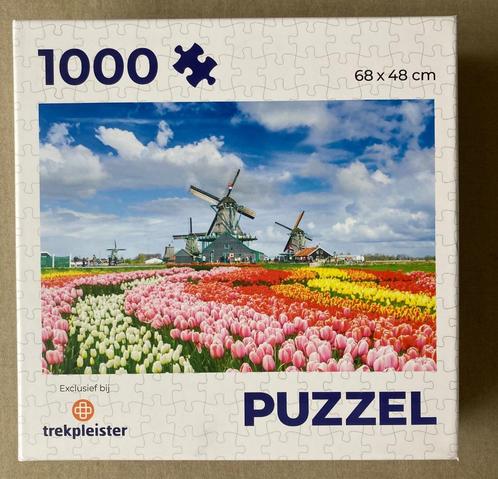 legpuzzel Holland - trekpleister - 1000 stukjes, Hobby en Vrije tijd, Denksport en Puzzels, Zo goed als nieuw, Legpuzzel, 500 t/m 1500 stukjes