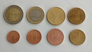 Andorra Losse Munten(1cent t/m 2euro)(2014 t/m 2022)UNC+BU beschikbaar voor biedingen