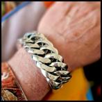 CHAIN  XL   Buddha to Buddha armband maat F, Ophalen of Verzenden, Zo goed als nieuw, Zilver, Zilver