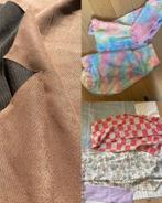 Restlappen stof diverse kleuren, Overige kleuren, 120 cm of meer, Ophalen of Verzenden, Zo goed als nieuw
