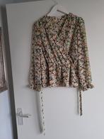 Dames bloemetjes blouse mt L, Ophalen of Verzenden, Zo goed als nieuw, Overige kleuren