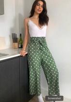 Stradivarius Gekropte Culotte Broek met Polka Dots - Maat S, Ophalen of Verzenden, Zo goed als nieuw, Driekwart, Maat 36 (S)