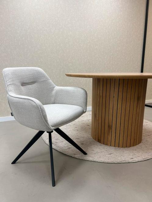6x Wit - Luxe draaistoelen - Laatste sets, Huis en Inrichting, Stoelen, Nieuw, Vijf, Zes of meer stoelen, Wit, Ophalen of Verzenden