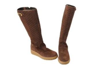 ROCKPORT dameslaarzen, Suède Leder, 38, Bruin, -70% OFF!!! beschikbaar voor biedingen