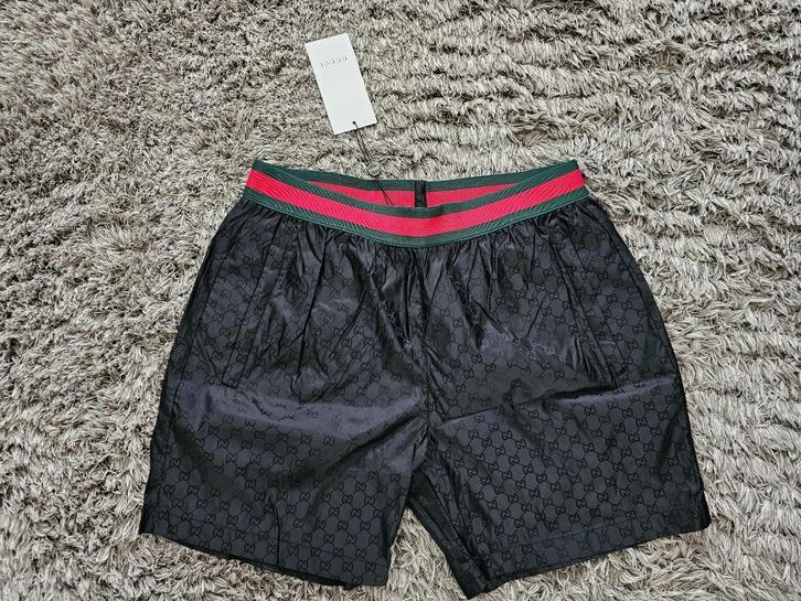 Gucci Shorts Zwart (Nieuw met kaartje!), Kleding | Heren, Badmode en Zwemkleding, Zwemshort, Maat 48/50 (M), Zwart, Verzenden