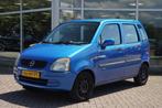 Opel Agila 1.2-16V Comfort TREKHAAK Orig NL APK 12-2025, Auto's, Voorwielaandrijving, Gebruikt, Zwart, Blauw