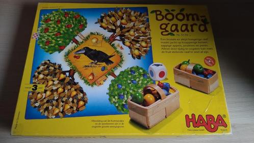 Boomgaard. HABA, Hobby en Vrije tijd, Gezelschapsspellen | Bordspellen, Gebruikt, Drie of vier spelers, Ophalen of Verzenden