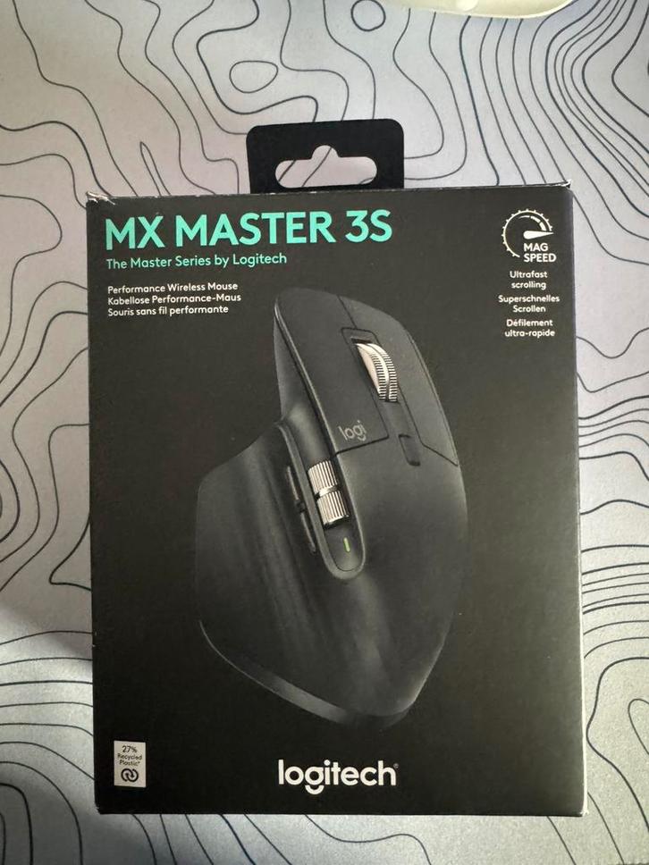 Logitech MX Master 3s mouse, Computers en Software, Muizen, Zo goed als nieuw, Ophalen