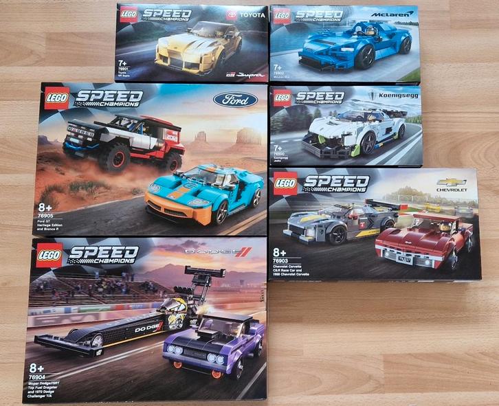 Lego Speed champions (set van 2021), Kinderen en Baby's, Speelgoed | Duplo en Lego, Nieuw, Lego, Complete set, Ophalen