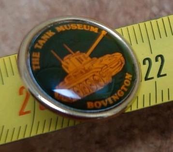 The Tank Museum Bovington Pin vintage  beschikbaar voor biedingen
