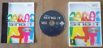 Disney Sing It voor de Nintendo Wii Compleet beschikbaar voor biedingen