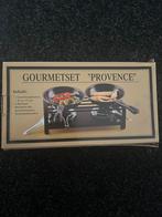 gourmetset provence kleur zwart, Ophalen of Verzenden, Nieuw, Minder dan 4 personen