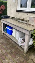 Grote plantentafel te koop, Tuin en Terras, Tuintafels, Ophalen, Gebruikt, Rechthoekig