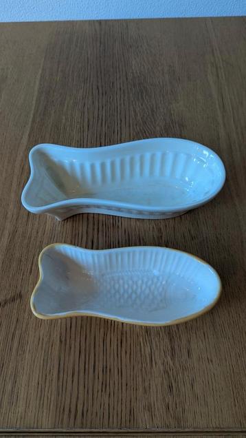 Vintage Fish-Shaped Pudding Molds / Puddingvorm Vis Set of 2 beschikbaar voor biedingen