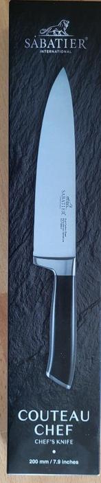 Couteau Chef (Chef's Knife).Lengte:20cm, Ophalen of Verzenden, Nieuw