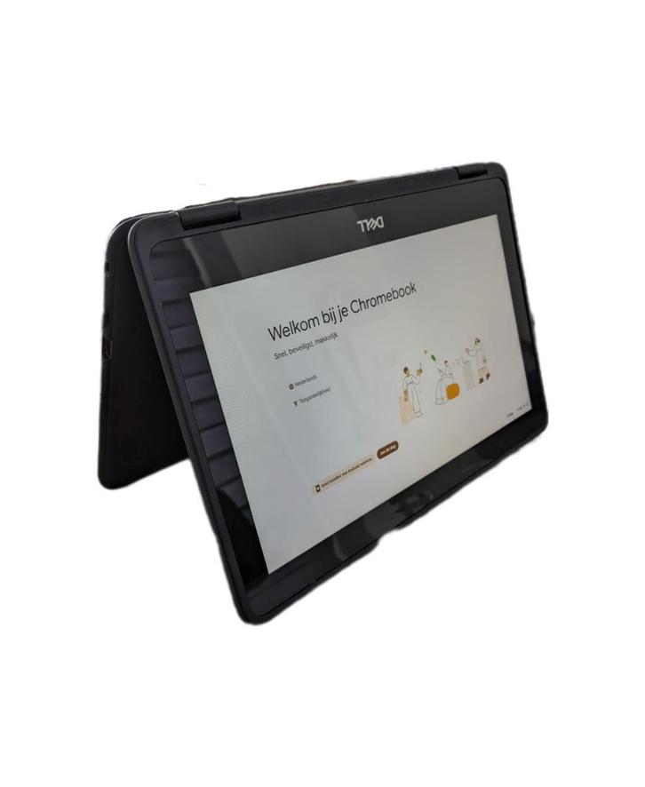 Dell Chromebook 3100 2-in-1, Computers en Software, Chromebooks, Gebruikt, 11 inch, 4 GB of minder, 32 GB of minder, Qwerty, Touchscreen