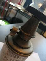 ANTIEKE FRANSE OLIE LAMP IN MOOIE STAAT VERKEREND, Antiek en Kunst, Curiosa en Brocante, Ophalen of Verzenden