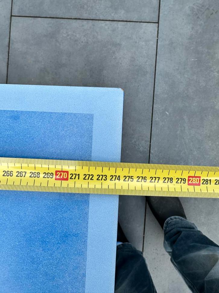 Tafel tennis tafel 275 x 150 VANDAAG  =€10!, Sport en Fitness, Tafeltennis, Gebruikt, Tafel Indoor, Ophalen