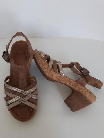 Mooie leren Gabor sandalen 37 beschikbaar voor biedingen