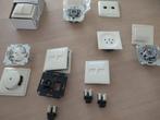 Diverse Gira schakelmaterialen, crème, gebruikt, goede staat, Hobby en Vrije tijd, Elektronica-componenten, Ophalen of Verzenden
