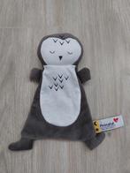 Knuffel knuffeldoekje prenatal uil grijs L1279, Ophalen of Verzenden