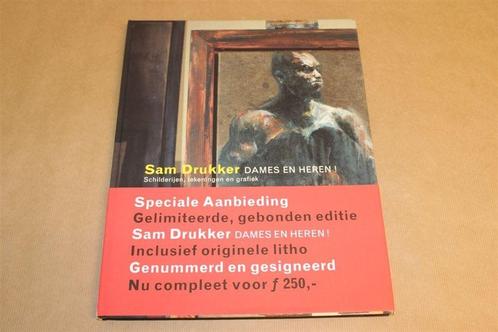 Sam Drukker - Dames en Heren - Met losse litho !!, Boeken, Kunst en Cultuur | Beeldend, Zo goed als nieuw, Schilder- en Tekenkunst