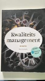 Kwaliteitsmanagement, 4e editie met MyLab NL togangscode, Ron Emmerik, Ophalen of Verzenden, Zo goed als nieuw, Nederlands
