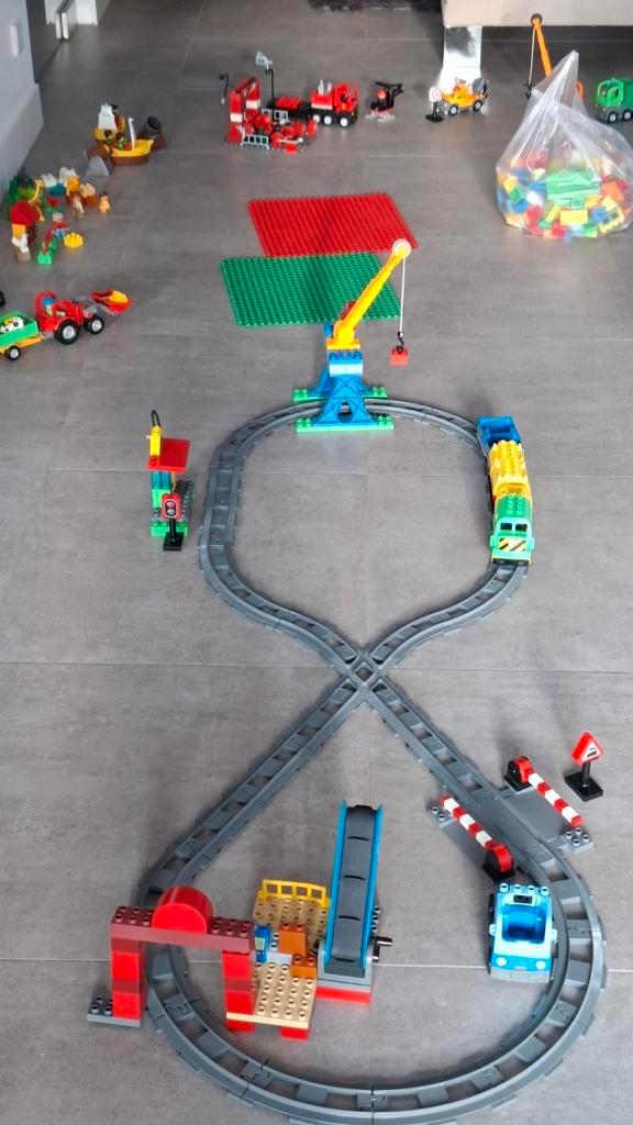 Grote verzameling Lego Duplo oa Deluxe trein, Kinderen en Baby's, Speelgoed | Duplo en Lego, Zo goed als nieuw, Duplo, Ophalen of Verzenden